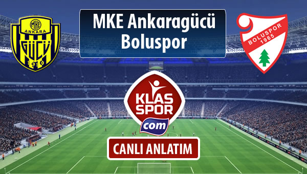 MKE Ankaragücü - Boluspor maç kadroları belli oldu...
