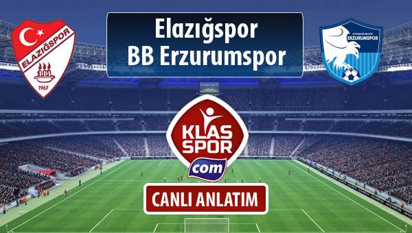 Elazığspor - BB Erzurumspor maç kadroları belli oldu...