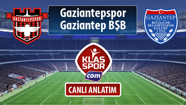 Gaziantepspor - Gazişehir Gaziantep FK maç kadroları belli oldu...