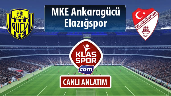 MKE Ankaragücü - Elazığspor maç kadroları belli oldu...