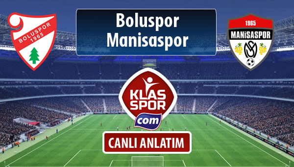 Boluspor - Manisaspor maç kadroları belli oldu...