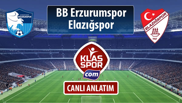 BB Erzurumspor - Elazığspor maç kadroları belli oldu...