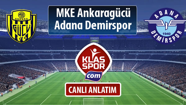 MKE Ankaragücü - Adana Demirspor maç kadroları belli oldu...