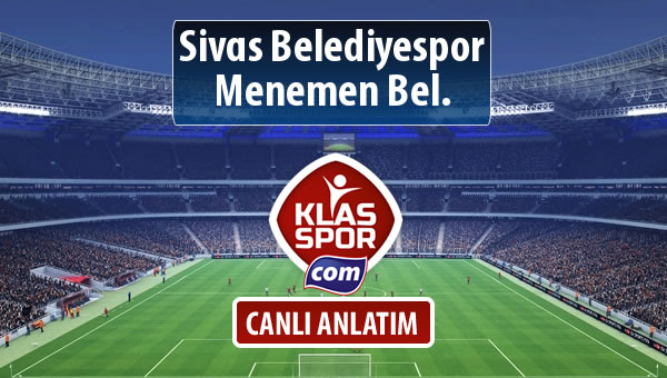 İşte Sivas Belediyespor - Menemen Bel. maçında ilk 11'ler