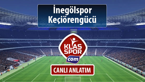 İnegölspor - Keçiörengücü sahaya hangi kadro ile çıkıyor?