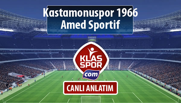 Kastamonuspor 1966 - Amed Sportif sahaya hangi kadro ile çıkıyor?