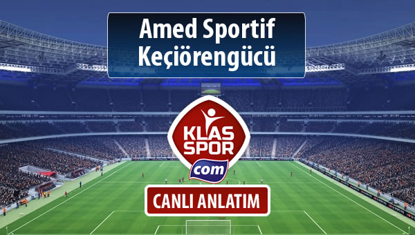 İşte Amed Sportif - Keçiörengücü maçında ilk 11'ler