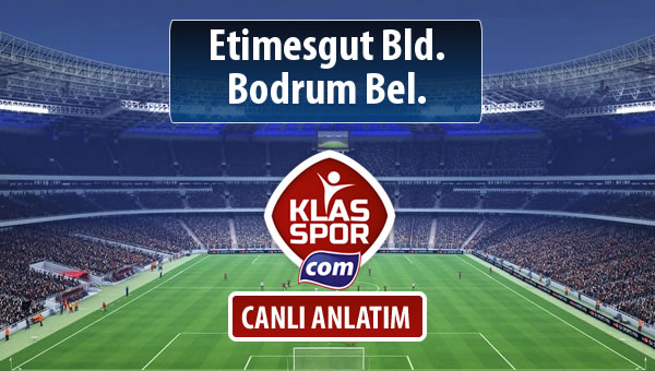 İşte Etimesgut Bld. - Bodrum Bel. maçında ilk 11'ler