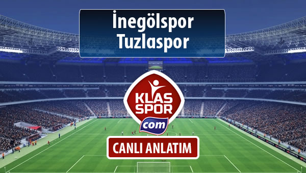 İşte İnegölspor - Tuzlaspor maçında ilk 11'ler