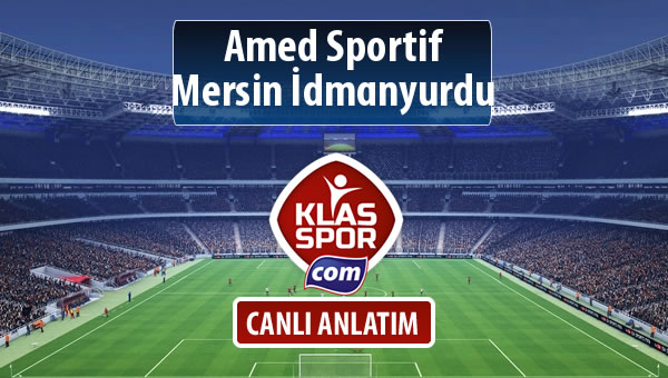 İşte Amed Sportif - Mersin İdmanyurdu maçında ilk 11'ler