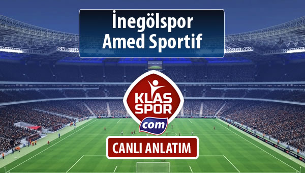 İnegölspor - Amed Sportif maç kadroları belli oldu...