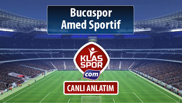 Bucaspor - Amed Sportif maç kadroları belli oldu...
