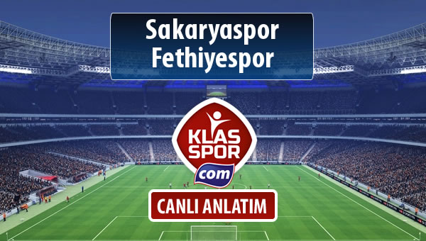 İşte Sakaryaspor - Fethiyespor maçında ilk 11'ler