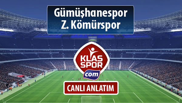 Gümüşhanespor - Z. Kömürspor maç kadroları belli oldu...