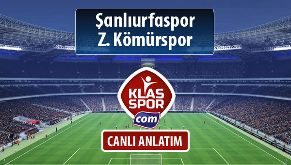İşte Şanlıurfaspor - Z. Kömürspor maçında ilk 11'ler