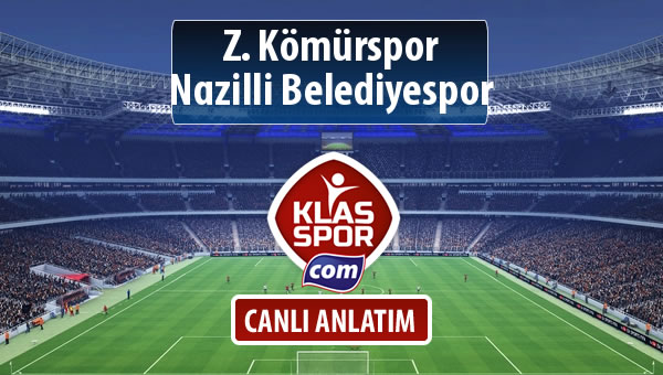 İşte Z. Kömürspor - Nazilli Belediyespor maçında ilk 11'ler