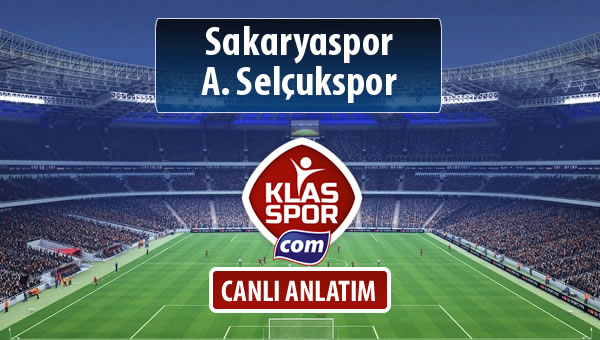 Sakaryaspor - A. Selçukspor maç kadroları belli oldu...