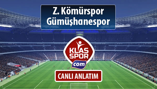 İşte Z. Kömürspor - Gümüşhanespor maçında ilk 11'ler