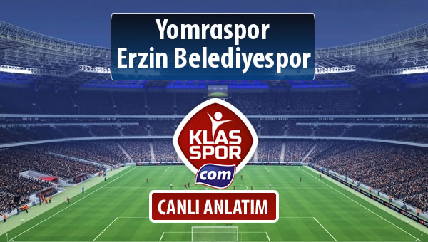 Yomraspor - Erzin Belediyespor maç kadroları belli oldu...