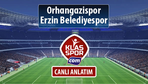 İşte Orhangazispor - Erzin Belediyespor maçında ilk 11'ler