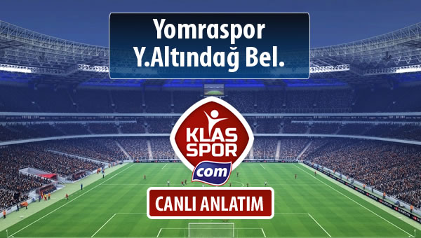 Yomraspor - Y.Altındağ Bel. maç kadroları belli oldu...