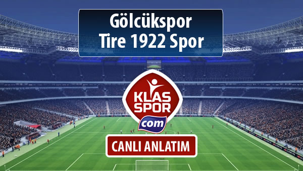 Gölcükspor - Tire 1922 Spor maç kadroları belli oldu...