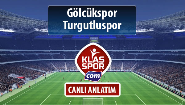 İşte Gölcükspor - Turgutluspor maçında ilk 11'ler