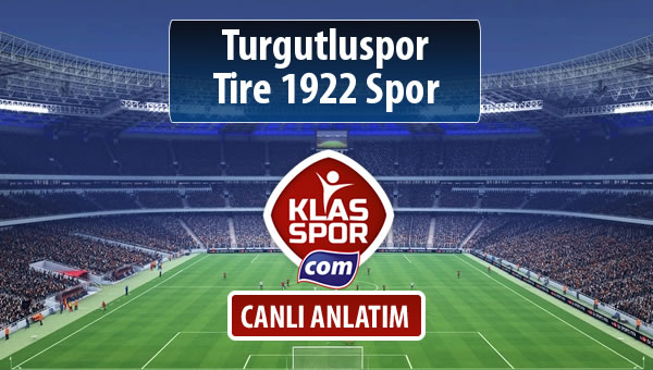 Turgutluspor - Tire 1922 Spor sahaya hangi kadro ile çıkıyor?