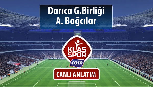 İşte Darıca G.Birliği - A. Bağcılar maçında ilk 11'ler