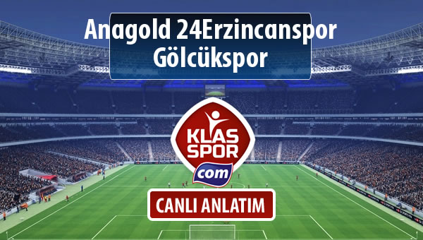 Anagold 24Erzincanspor - Gölcükspor sahaya hangi kadro ile çıkıyor?