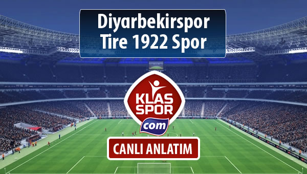 İşte Diyarbekirspor - Tire 1922 Spor maçında ilk 11'ler