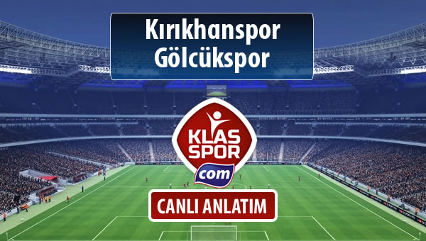 İşte Kırıkhanspor - Gölcükspor maçında ilk 11'ler