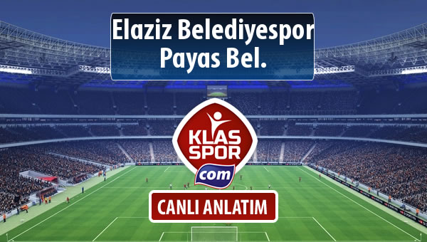 Elaziz Belediyespor - Payas Bel. maç kadroları belli oldu...