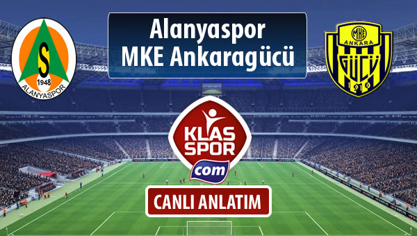 Alanyaspor - MKE Ankaragücü maç kadroları belli oldu...