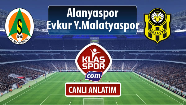 Alanyaspor - Evkur Y.Malatyaspor maç kadroları belli oldu...