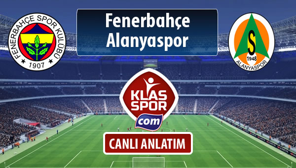 Fenerbahçe - Alanyaspor maç kadroları belli oldu...