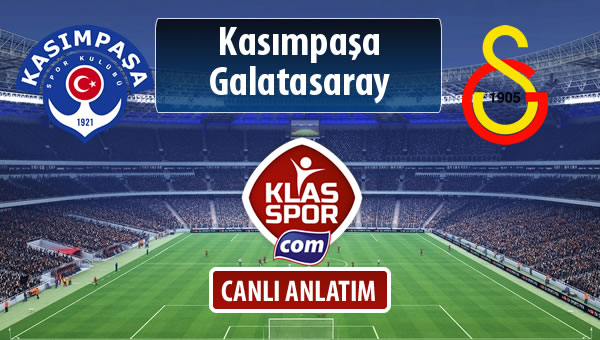 Kasımpaşa - Galatasaray maç kadroları belli oldu...