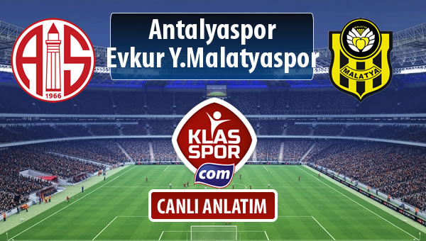 Antalyaspor - Evkur Y.Malatyaspor sahaya hangi kadro ile çıkıyor?