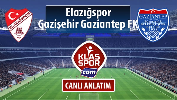 İşte Elazığspor - Gazişehir Gaziantep FK maçında ilk 11'ler