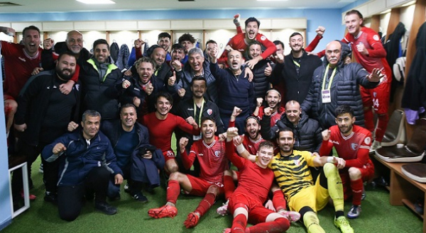 Ankaraspor, Çaykur Rizespor'u deplasmanda eledi!