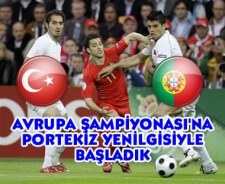 Avrupa Şampiyonası'na yenilgi ile başladık