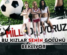 Haydi bu kızlarla futbol oynayın!