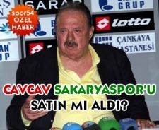 Sakaryaspor'u Cavcav'mı aldı...