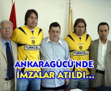 Ankaragücü'nde imzalar atıldı