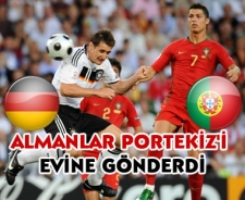 Almanlar Portekiz'i evine gönderdi