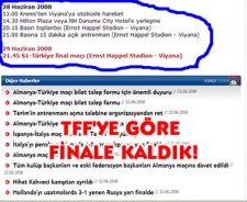 Finale kaldık!