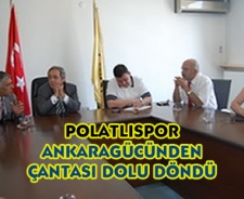 Polatlıspor Ankaragücünden çantası dolu döndü...