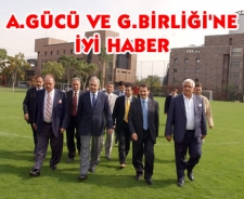 A.Gücü ve G.Birliği'ne iyi haber