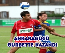 Ankaragücü Dinamo Bükreş'i yendi