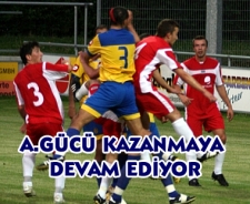 Ankaragücü kazanmaya devam ediyor..